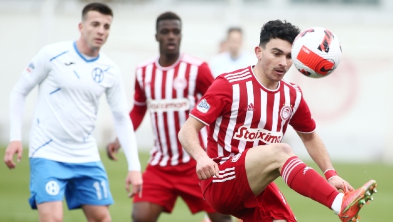 Super League 2: Ολυμπιακός Β' και Ηρακλής έμειναν στο 0-0 (vid)