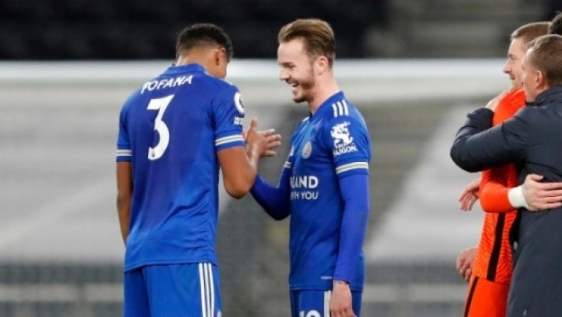 Λέστερ - Μπρέντφορντ 2-1: Επιστροφή στις νίκες με «ζωγραφιές» Καστάν-Μάντισον (vid)