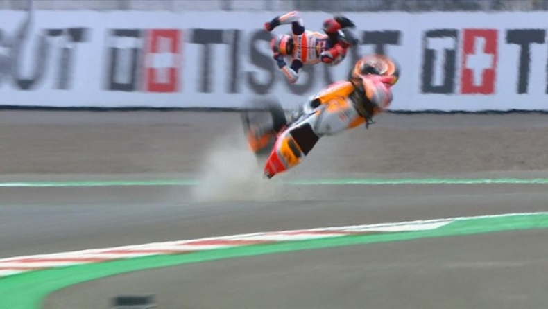 MotoGP: Νέο σοβαρό επεισόδιο διπλωπίας για τον Μάρκεθ (vid)