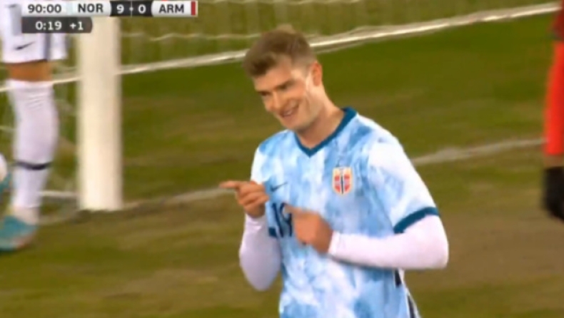 Νορβηγία - Αρμενία 9-0: Ιστορική συντριβή με μπροστάρη τον Χάαλαντ (vids)