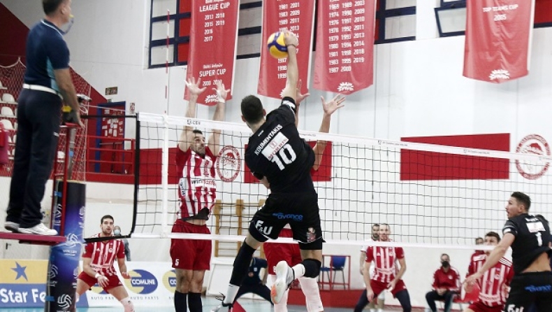 Volley League: Δευτέρα το Ολυμπιακός - ΠΑΟΚ