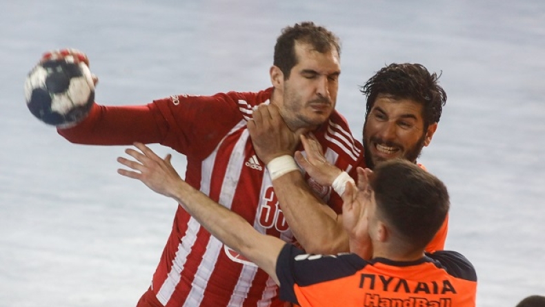 Handball Premier: Γκέλα του Ολυμπιακού από την Πυλαία (28-25)