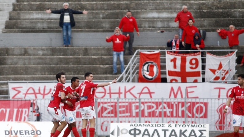 Super League 2: Θριαμβευτής ο Πανσερραϊκός, έβαλε τέσσερα γκολ στον Ολυμπιακό Β'!