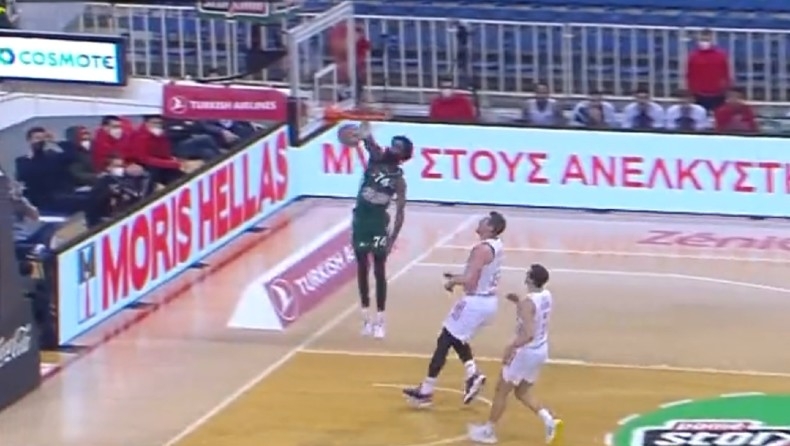 Παναθηναϊκός - Μπάγερν: To κλέψιμο του Σαντ-Ρος και το κάρφωμα στον αιφνιδιασμό (vid)