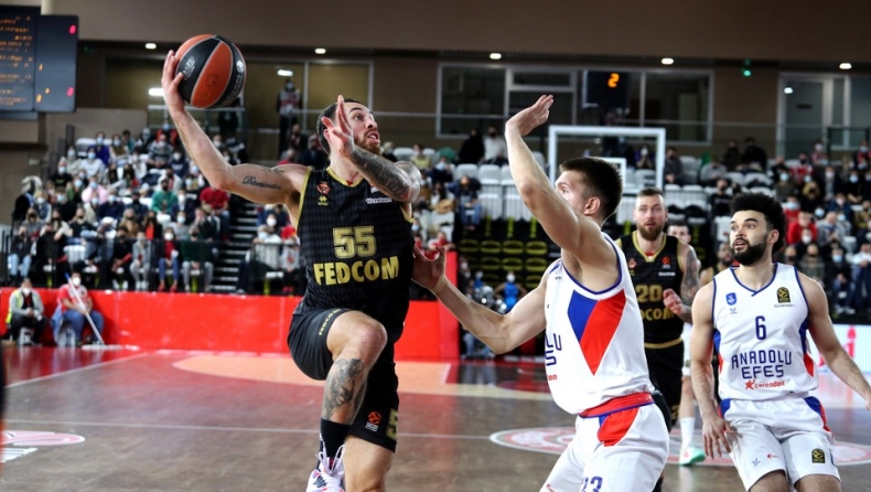 Βαθμολογία Euroleague: Η Μονακό εδραίωσε τον Ολυμπιακό στη τετράδα, η Ζάλγκιρις έστειλε τελευταίο τον Παναθηναϊκό