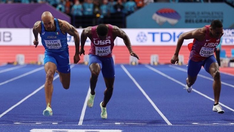 Ο Τζέικομπς εκθρόνισε τον Κόλμαν στα 60μ.