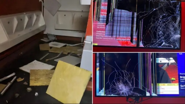 Έβερτον: Οπαδοί προκάλεσαν ζημιές στο «Άνφιλντ» μετά την ήττα από την Λίβερπουλ