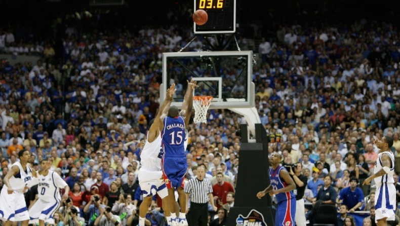 NCAA: Ο τίτλος του Kansas το 2008 με 4... Έλληνες βασικούς κόντρα στον Ρόουζ (vid)