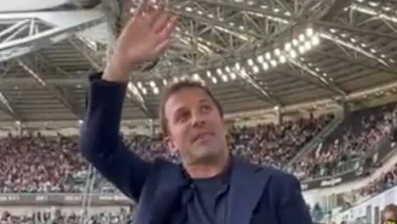 Γιουβέντους: O Ντελ Πιέρο επέστρεψε μετά από δέκα χρόνια στο «Allianz Stadium» και αποθεώθηκε (vid)