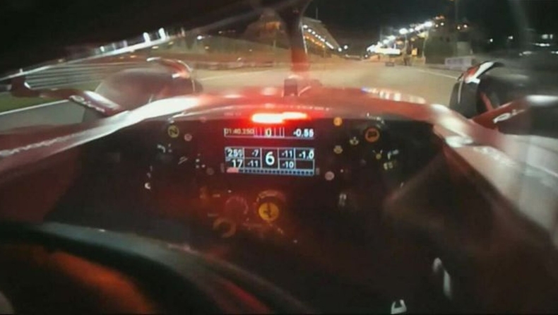 Formula 1: Όλα όσα δείχνει η οθόνη στο τιμόνι της Ferrari (vid)
