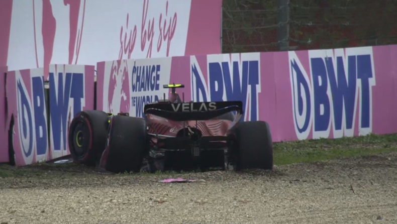 Formula 1: Στον τοίχο ο Σάινθ, εκτός συνέχειας στις κατατακτήριες! (vid)