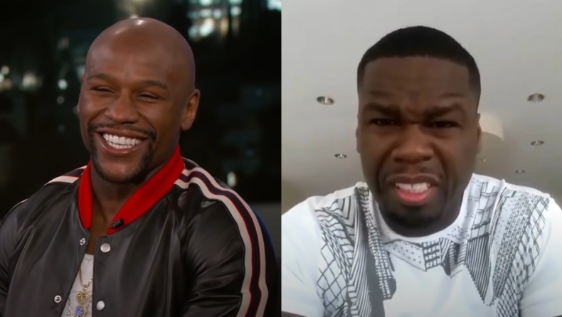 Αξέχαστη έχει μείνει η «τάπα» του Mayweather στον «50 Cent» που τον κορόιδευε γιατί δεν ξέρει να διαβάζει (vid)