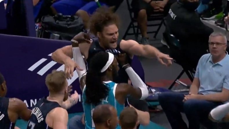 Χόρνετς - Μάτζικ: Τσαμπουκάς κι αποβολή τριών παικτών (vid)