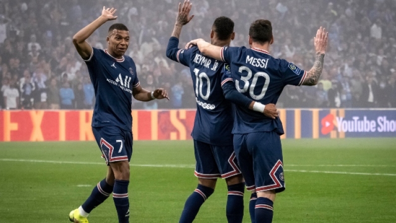 Ligue 1: «Ξέσπασε» η Παρί Σεν Ζερμέν, προβάδισμα της Μονακό για τη δεύτερη θέση