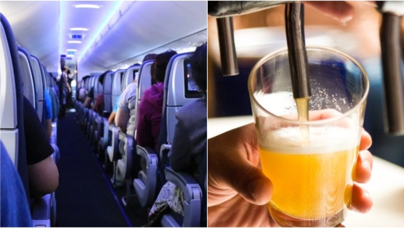 Ο λόγος που δεν πρέπει να πίνετε μπύρα πριν από μια πτήση