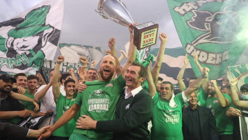 Παναθηναϊκος: Η απονομή στους πρωταθλητές! (vids)