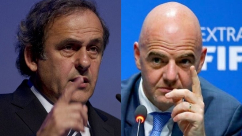 Πλατινί: Νέα μήνυση κατά του Ινφαντίνο από τον πρώην πρόεδρο της UEFA