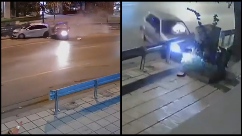Κάνουν κόντρες σε δρόμο... καρμανιόλα: Βίντεο ντοκουμέντο με τα ατυχήματα (vid)
