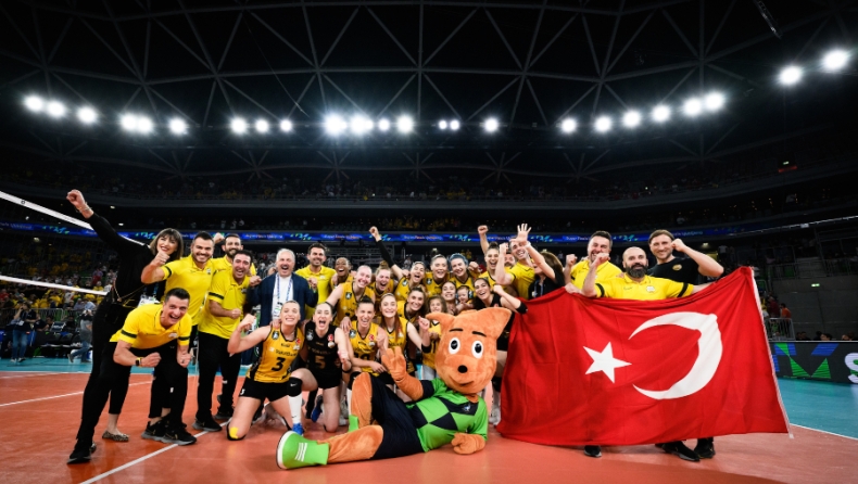 Κονελιάνο – Βάκιφμπανκ 1-3: Οι Τουρκάλες το Champions League