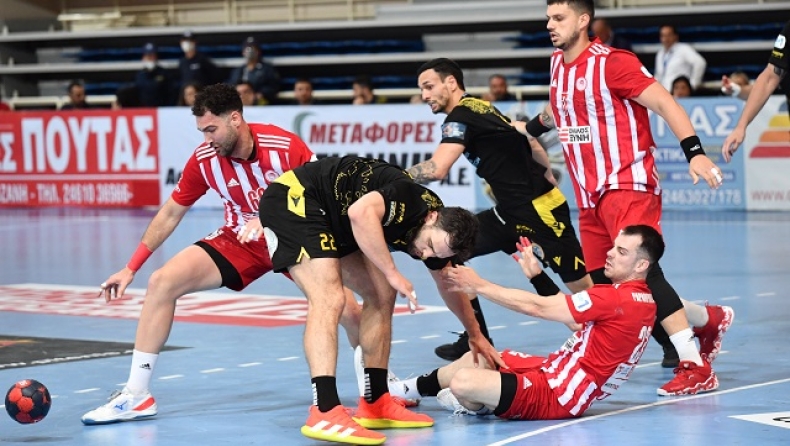 Handball Premier: Η ώρα του πρώτου τελικού μεταξύ ΑΕΚ και Ολυμπιακού
