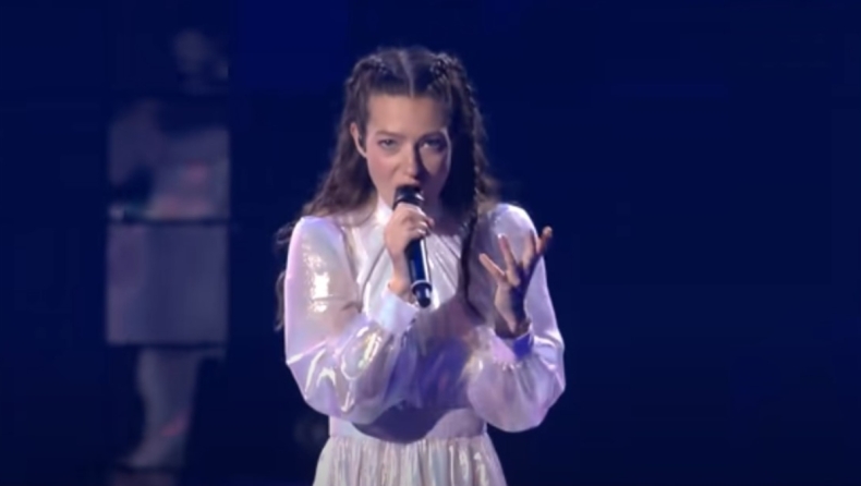 Έκλεψε τις εντυπώσεις στον ημιτελικό της Eurovision η Αμάντα Γεωργιάδη (vid)