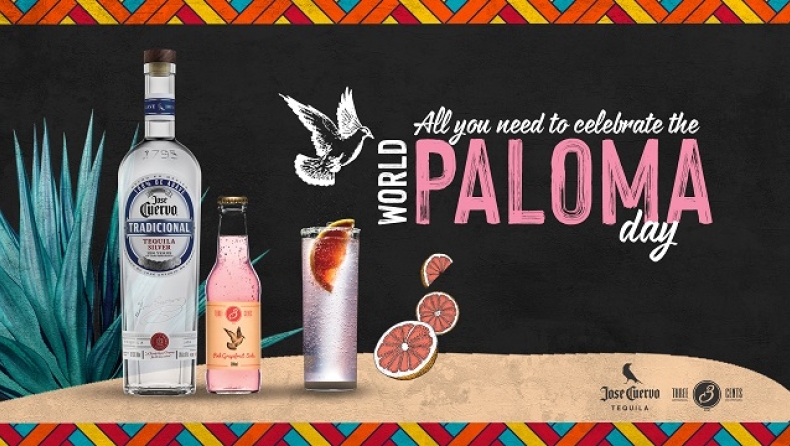 "Viva Paloma" με Jose Cuervo & Three Cents Pink Grapefruit Soda!
