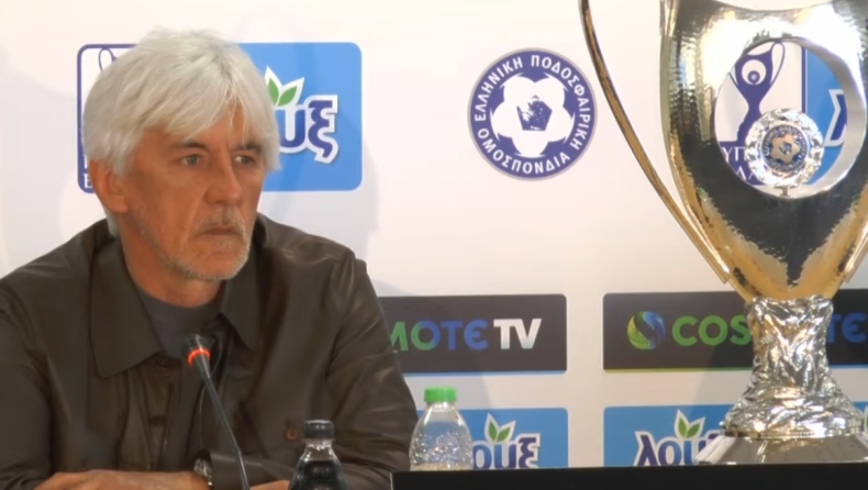 Παναθηναϊκός: Live Streaming η συνέντευξη Τύπου του τελικού Κυπέλλου Ελλάδας