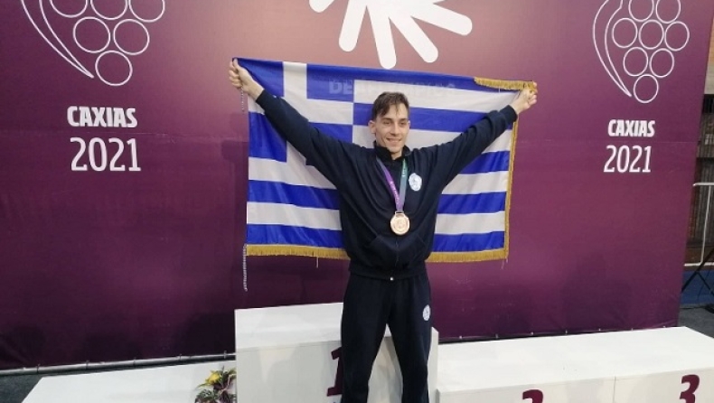 24οι Ολυμπιακοί Αγώνες Κωφών: Xρυσό μετάλλιο από τον Παύλο Λιότσο στο ταεκβοντό 