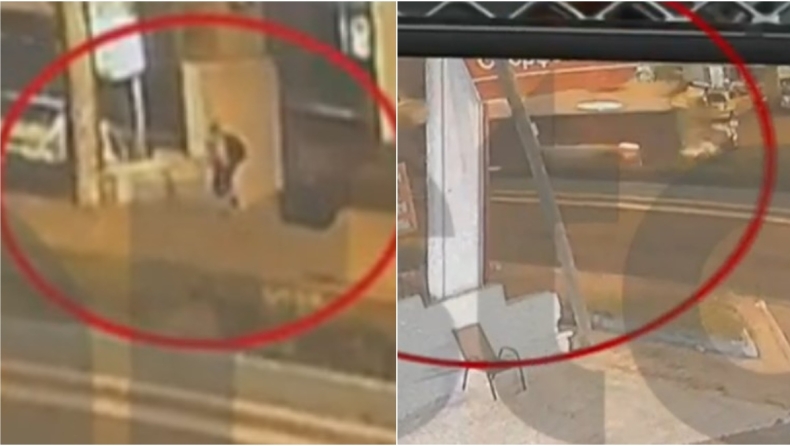 Βίντεο με την «τρελή» πορεία του λεωφορείου στην Λ. Μαραθώνος, την τελευταία στιγμή γλίτωσε γυναίκα που περπατούσε αμέριμνη (vid) 