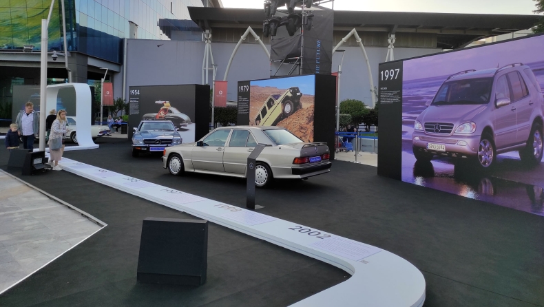 Η Mercedes-Benz ενώνει το παρελθόν με το μέλλον της σε μια μοναδική έκθεση