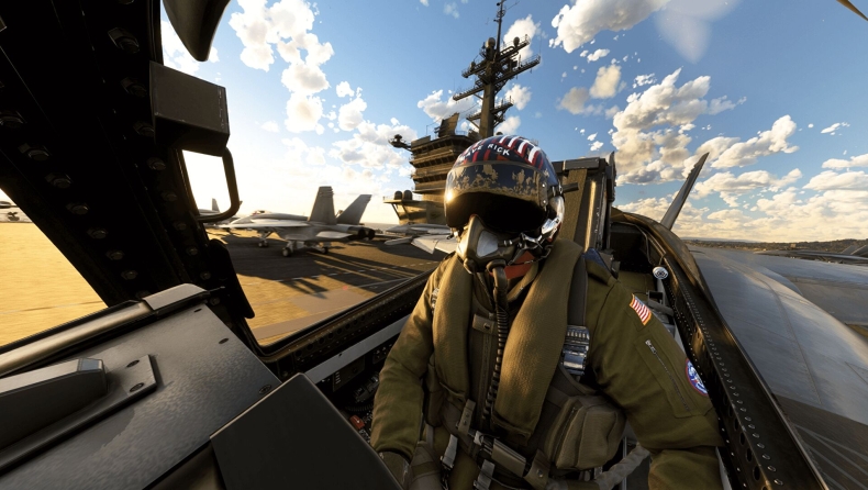 Πετάξτε με τα αεροπλάνα του Top Gun: Maverick στο Microsoft Flight Simulator (vid)