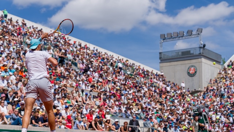 Ναδάλ: Κοσμοσυρροή στην προπόνησή του στο Roland Garros