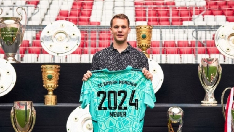 Μπάγερν Μονάχου: Ο αρχηγός Νόιερ υπέγραψε νέο συμβόλαιο έως το 2024