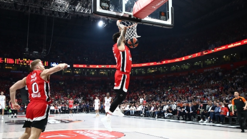 Ολυμπιακός - Εφές: «Κοιμήθηκε» ο Λάρκιν, έκλεψε ο Ουόκαπ, κάρφωσε ο Πρίντεζης (vid)