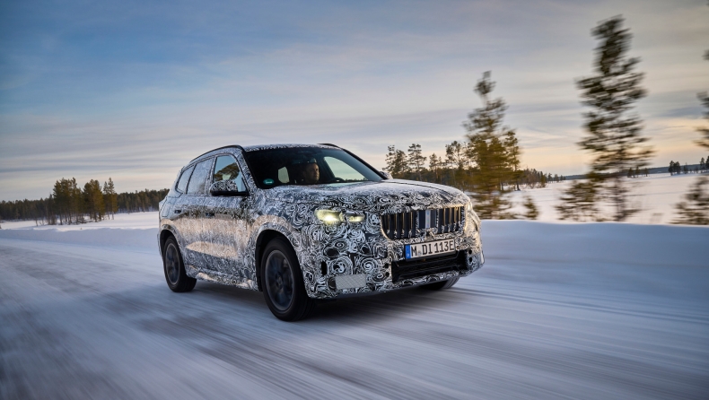 BMW: Δοκιμές στα χιόνια για την iX1