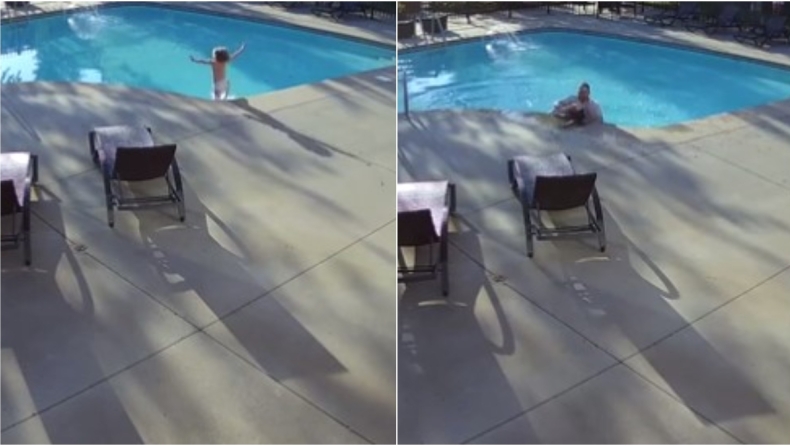 Αμερικανός ήρωας σώζει το αυτιστικό παιδί του γείτονα που έπεσε στην πισίνα (vid)