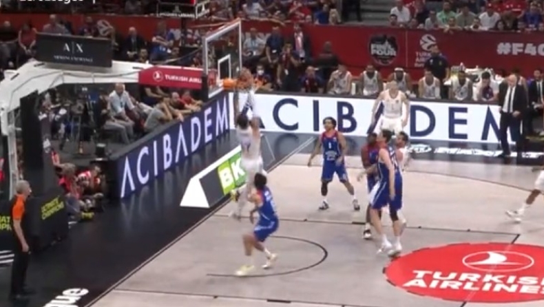 Ρεάλ-Εφές: Ρούντι σερβίρει, Πουαριέ καρφώνει (vid)