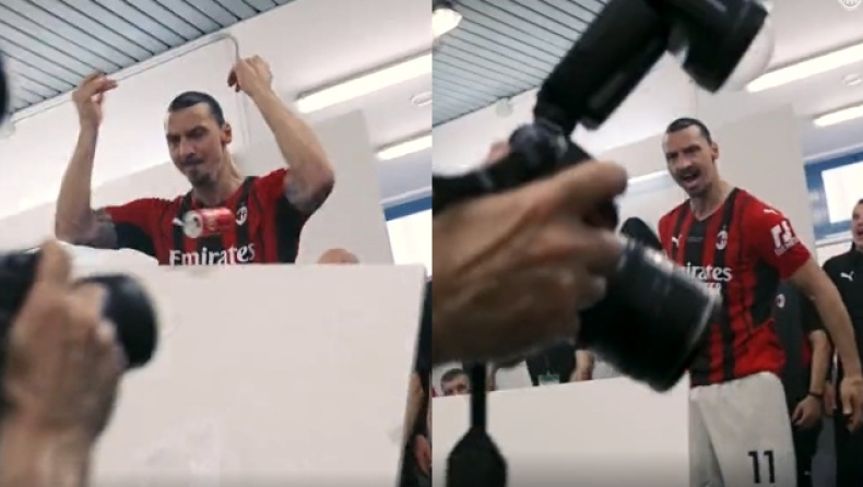 Ζλάταν - Μίλαν: Ο ηγετικός λόγος στα αποδυτήρια που έγινε viral μετά την κατάκτηση του Scudetto! (vid)
