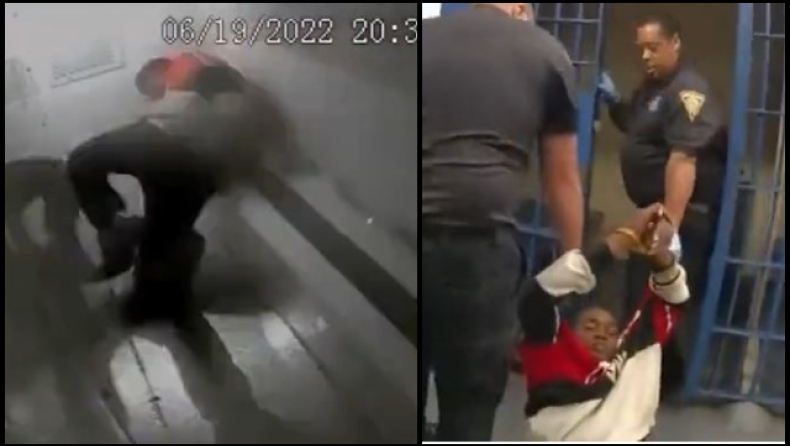 Σοκαριστικό βίντεο στις ΗΠΑ: Χτύπησε άσχημα το κεφάλι του στο μεταγωγικό βαν και έπειτα οι αστυνομικοί τον έσυραν σαν σακί