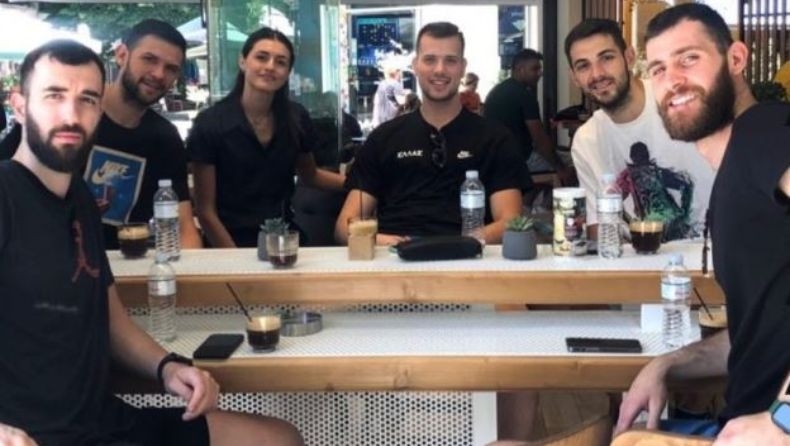 Εθνική Ελλάδας: Οι διεθνείς πήγαν για καφέ στου... Σπανούλη