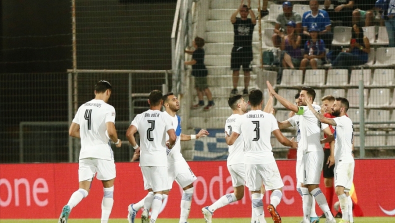 Τρία στα τρία, κορυφή η Εθνική και με νίκη με Κόσοβο εξασφαλίζει την πρωτιά (vids)