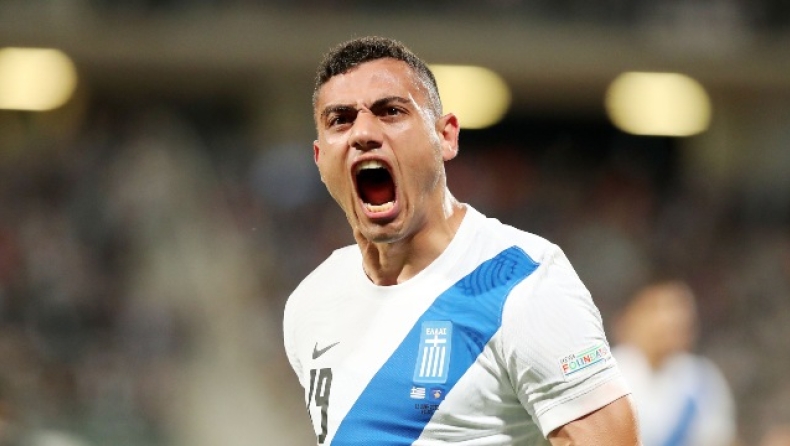 Ελλάδα - Κόσοβο: «Σέρβιρε» ο Μάνταλος και γκολ ο Γιακουμάκης για το 1-0 (vid)