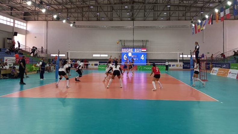 Ελλάδα – Αίγυπτος 3-0: Άνετο δύο στα δύο για Εθνική στους Μεσογειακούς