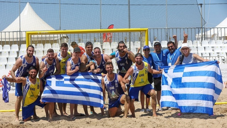 Παγκόσμιο Πρωτάθλημα Beach Handball: Διπλή πρεμιέρα με νίκες για άνδρες και γυναίκες