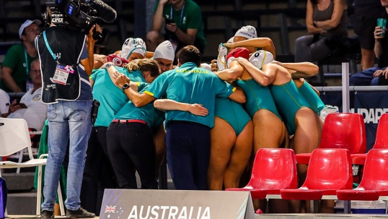 Παγκόσμιο Πρωτάθλημα Υγρού Στίβου: Με Αυστραλία η εθνική πόλο γυναικών για τις θέσεις 5-8
