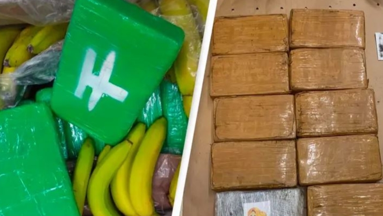 «Έφτασαν οι μπανάνες σας με την κοκαΐνη»: «Πάγωσαν» στα σούπερ μάρκετ της Τσεχίας