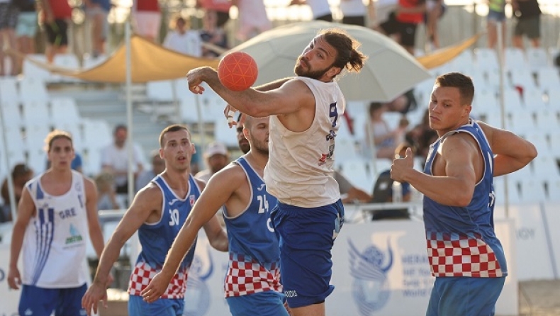 Παγκόσμιο Πρωτάθλημα beach handball: Ήττα από την Κροατία η εθνική ανδρών