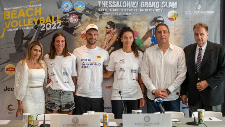Thessaloniki Grand Slam: Όλα έτοιμα για το τουρνουά-γιορτή του Beach Volley (vid)