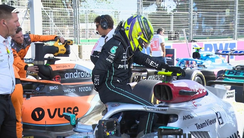 Formula 1, Αζερμπαϊτζάν: Ο Βολφ ζήτησε συγγνώμη από τον Χάμιλτον που η Mercedes τον «έσπασε» στα δύο (vid)