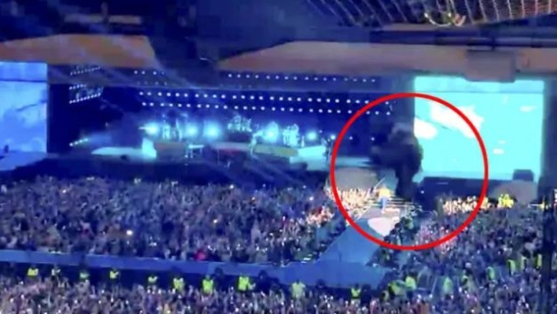 Απίστευτο video: Έπεσε από σουίτα στην συναυλία του Harry Styles και επέζησε (vid)